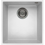 Elleci QUADRA100U WHITE 花崗岩廚房台下石盆 (白色)